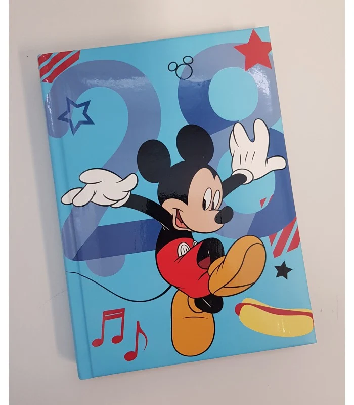 Diario Standard Mickey Mouse Azzurro