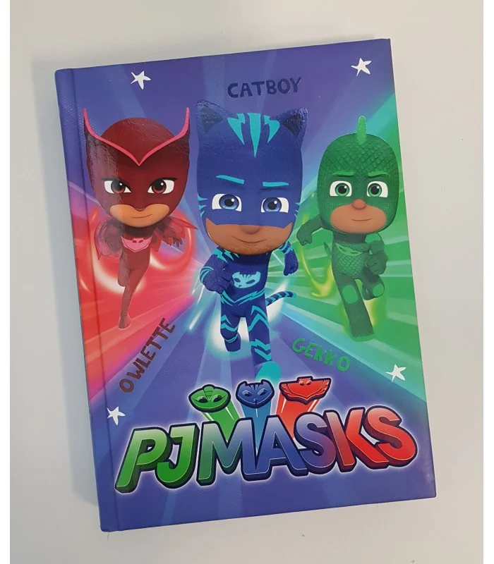 Diario Standard Pj Masks Into The Night To Save The Day