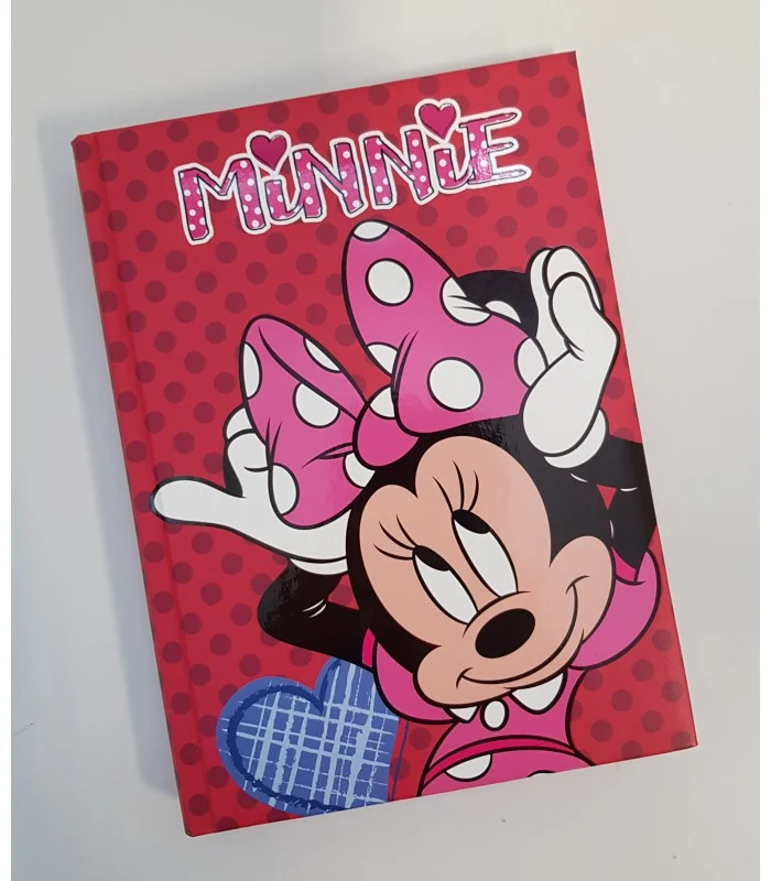 Diario Standard Minnie Deluxe Rosso