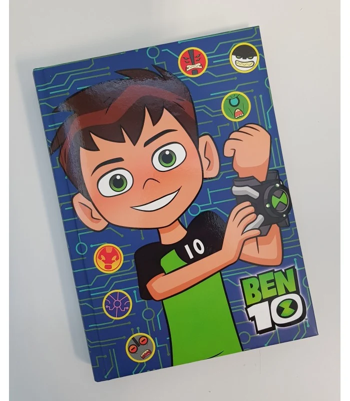Diario Standard Ben 10 Blu Con Personaggio