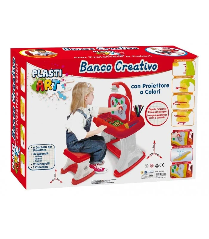 Banco Creativo Con Proiettore A Colori