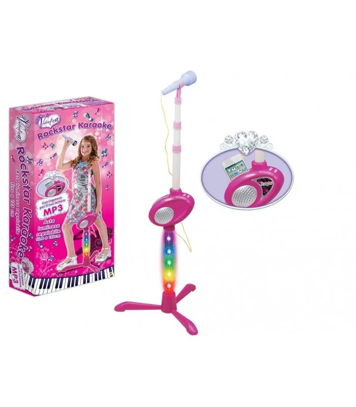 Microfono Rockstar Valentina Mp3 Con Asta