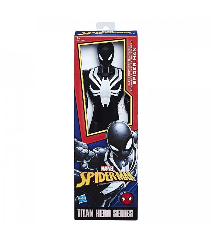 Marvel Spiderman Personaggio Titan Spider Black