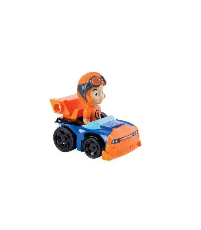 Rusty Rivets Mini Veicolo Con Personaggio Rusty