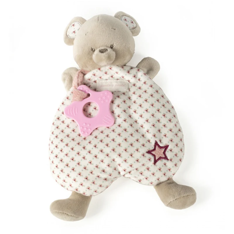 Doudou Pasito A Pasito Mousy Rosa