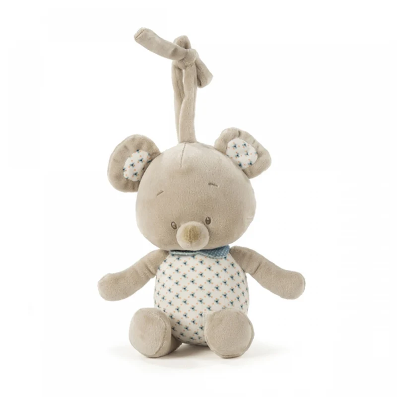 Peluche Carillon Pasito A Pasito Mousy Azzurro