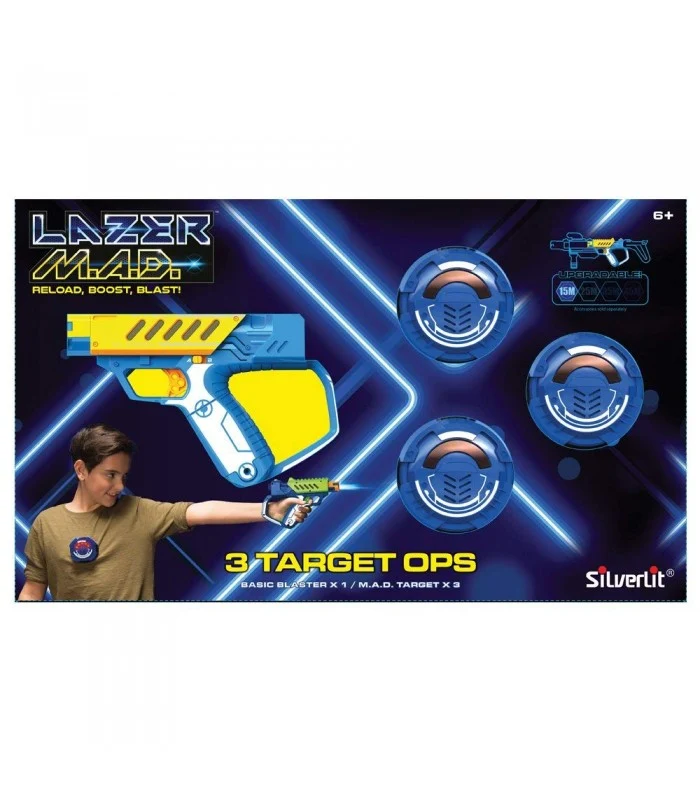 Lazer Mad - Kit Training Con 3 Bersagli