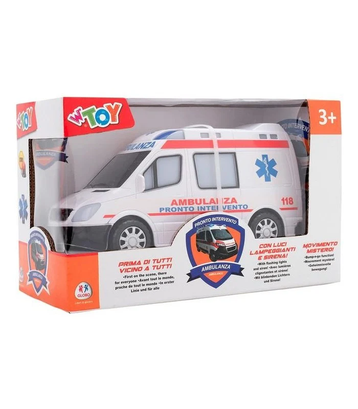 Ambulanza Luci E Suoni Con Movimento