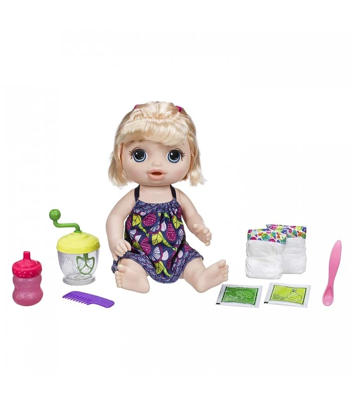 Bambola Baby Alive Sweet Spoonfuls Baby Bionda
