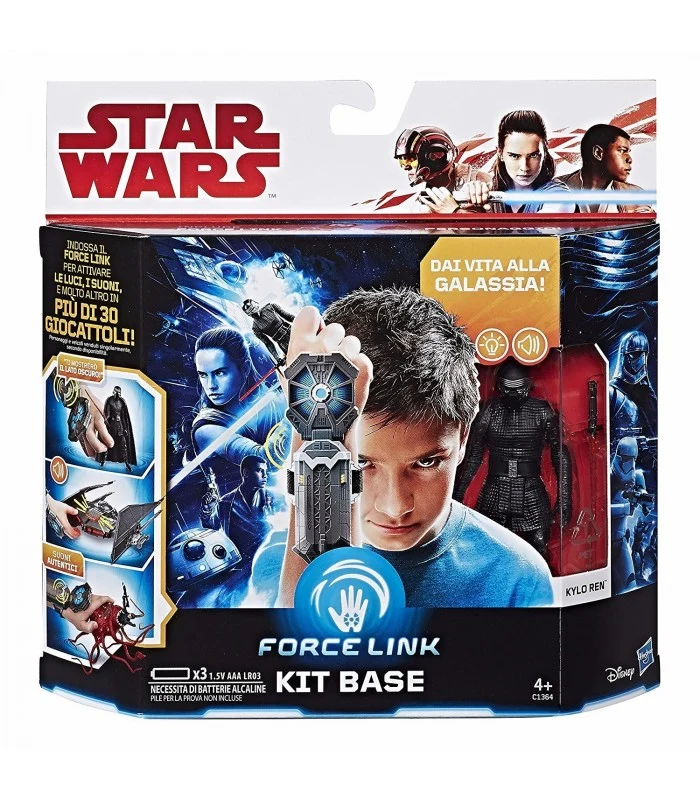 Star Wars-Kylo Ren Personaggio Action Figure Con Accessori E Kit