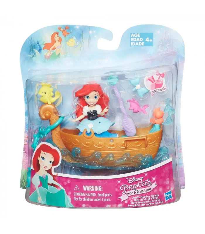 Disney Princess Small Doll Ariel Con Barca