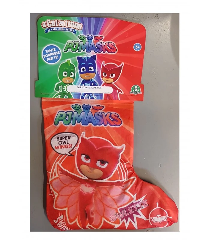 Calzettone Calza Befana Pj Masks 2018 Gufetta