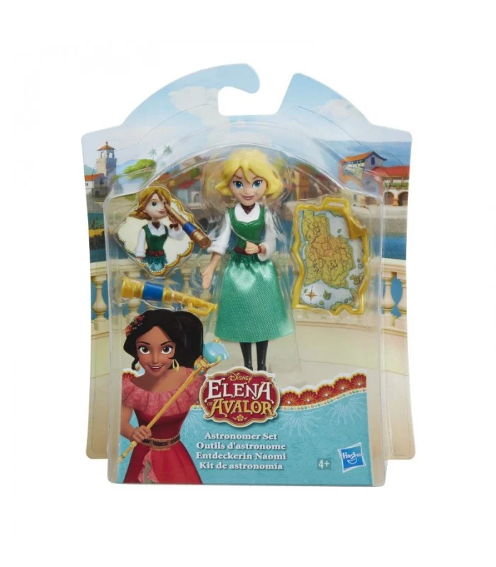 Disney Princess Mini Bambola Naomi Turner Kit Astronomia