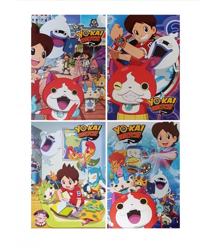 Quadernone Yo-Kai Watch Rigo B