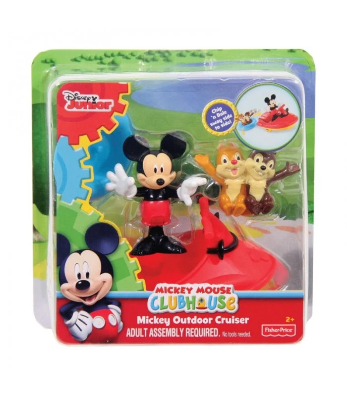Mickey Club House Moto D'Acqua Con Topolino E Cip E Ciop