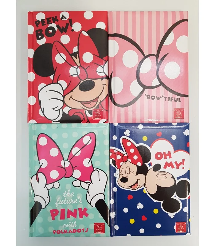 Diario Standard 16 Mesi Minnie Icon 4 Modelli