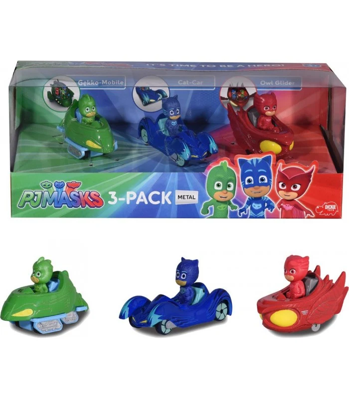 Pj Masks Confezione Con 3 Personaggi
