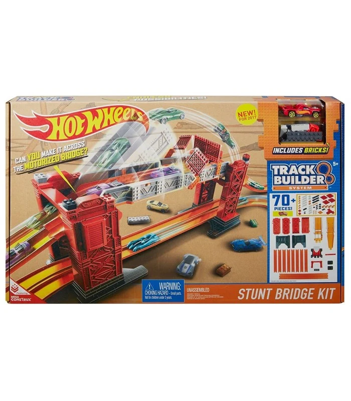 Hot Wheels - Track Builder Ponte Delle Acrobazie