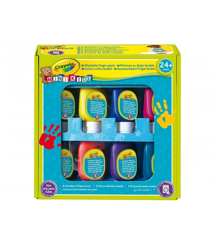 Crayola Set Pittura A Dita Mini Kids