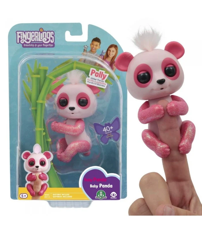 Fingerlings Panda Bebe' 3 Colori
