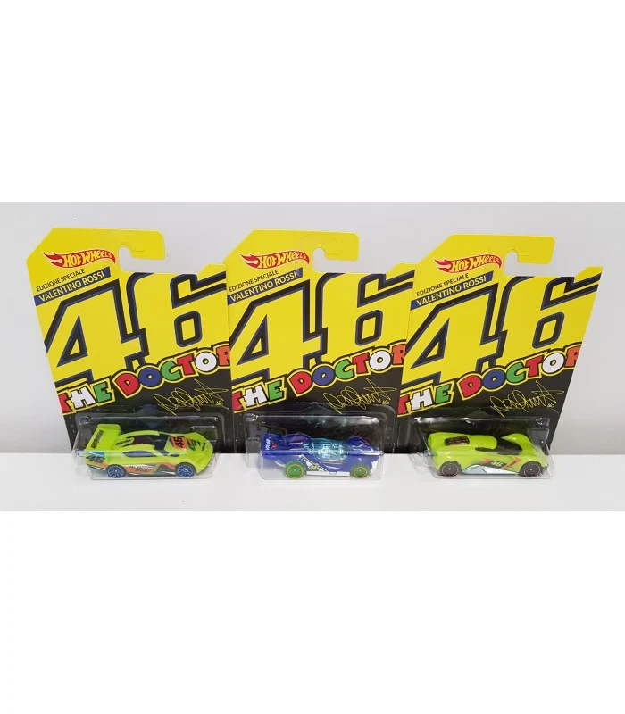 Hot Wheels Auto Valentino Rossi The Doctor 6 Modelli