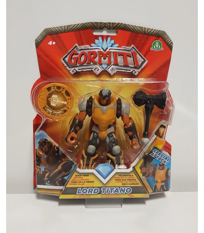 Gormiti Personaggio Deluxe Lord Titano