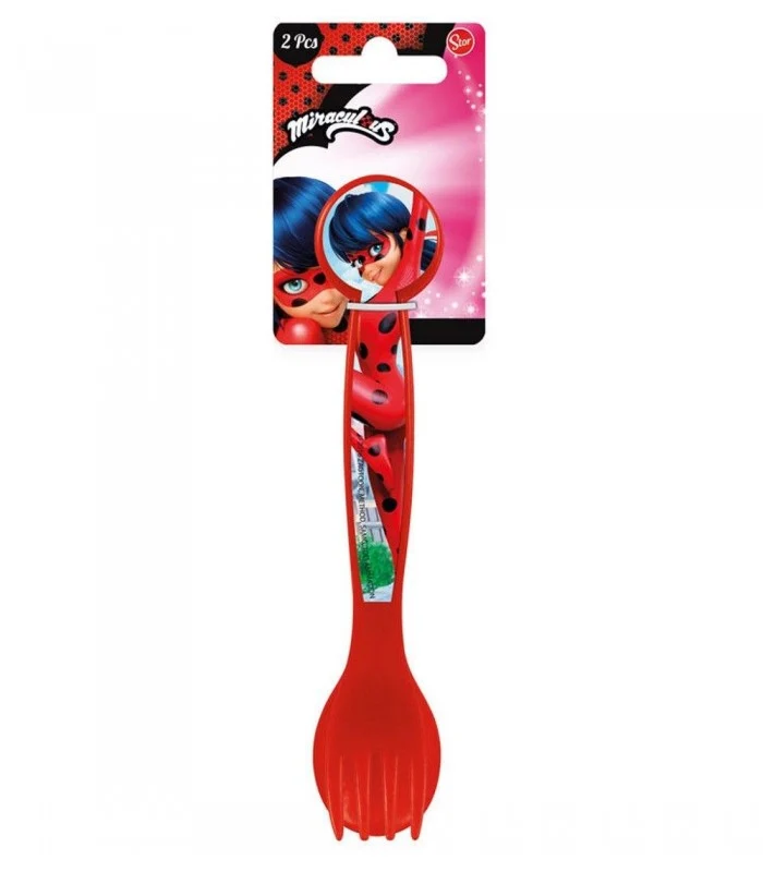 Miraculous Ladybug - Set Posate 2 Pezzi