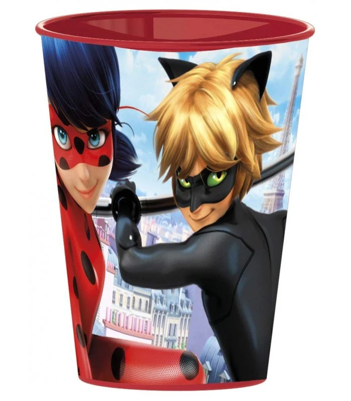 Bicchiere In Plastica Lady Bug 260 Ml