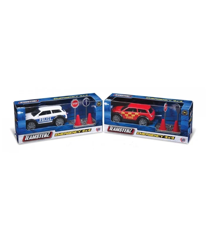 Teamsterz Auto Emergenza 4x4 Die Cast 2 Modelli