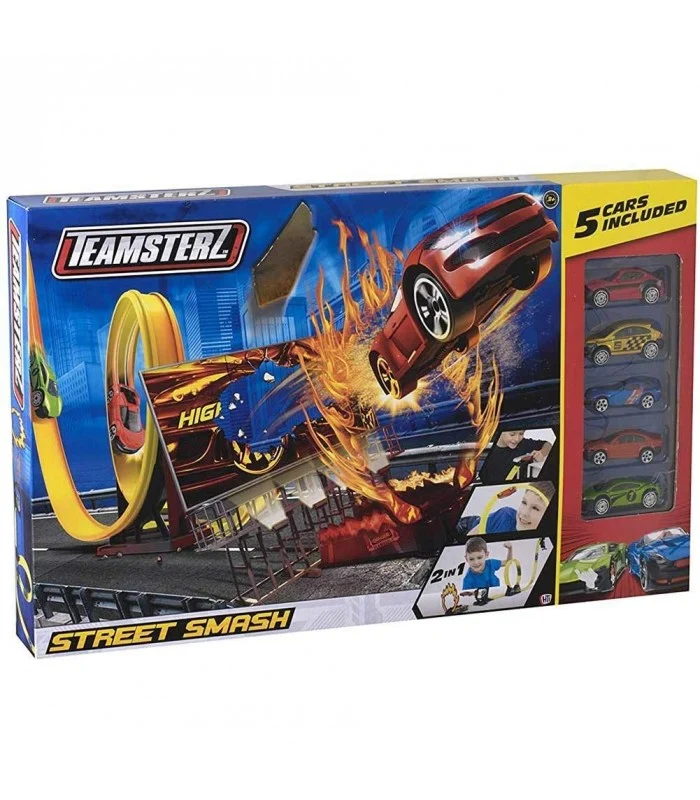 Teamsterz Pista Di Fuoco Con 5 Auto