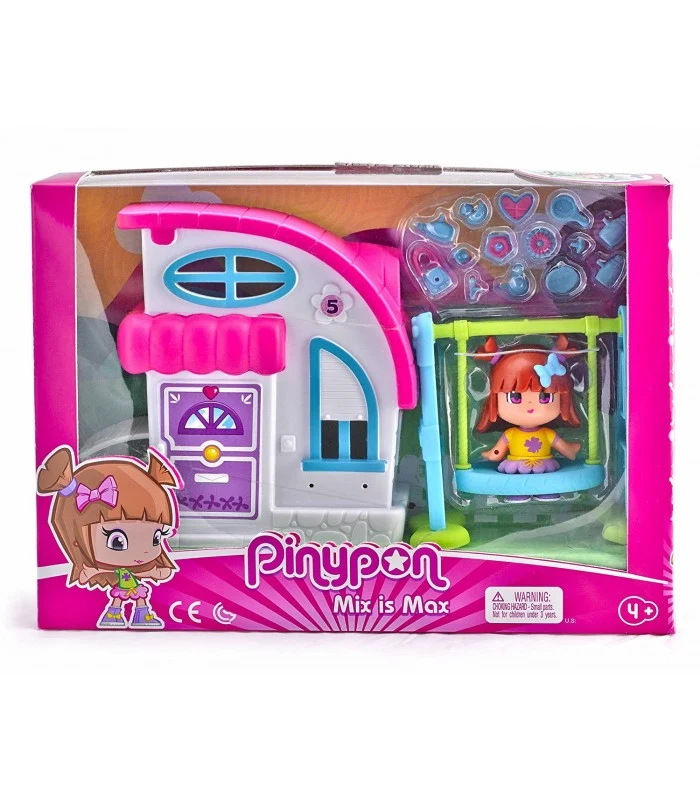 Piny Pon - Piccola Casa Serie 2- Bianca-Rosa