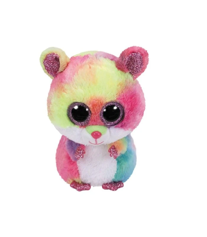 Peluche Beanie Boos Rodney Multicolore 15 Centimetri