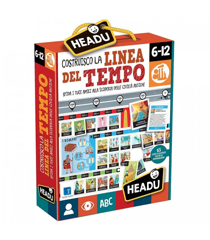 Costruisco La Linea Del Tempo Con 65 Carte Illustrate