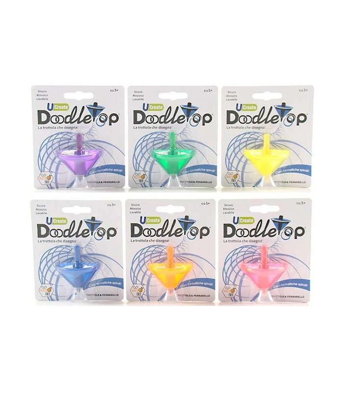 Doodletop Trottola Singola 6 Colori