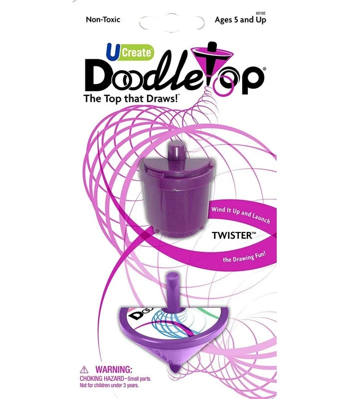 Doodletop Trottola Twister 2 Colori
