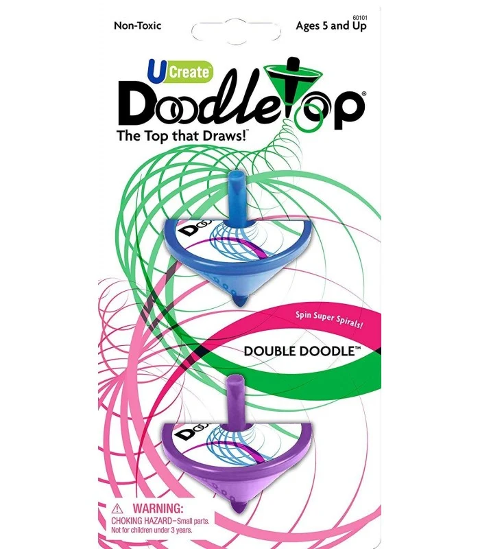 Doodletop Kit Doppia Trottola 3 Modelli