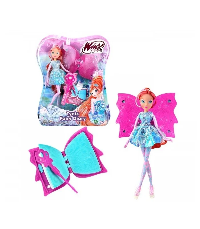 Winx Bambola Tynix Bloom Fairy Diary