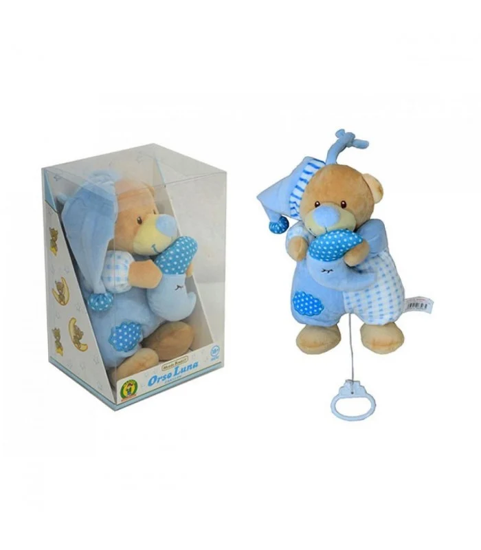 Carillon Soft Orso Luna Celeste