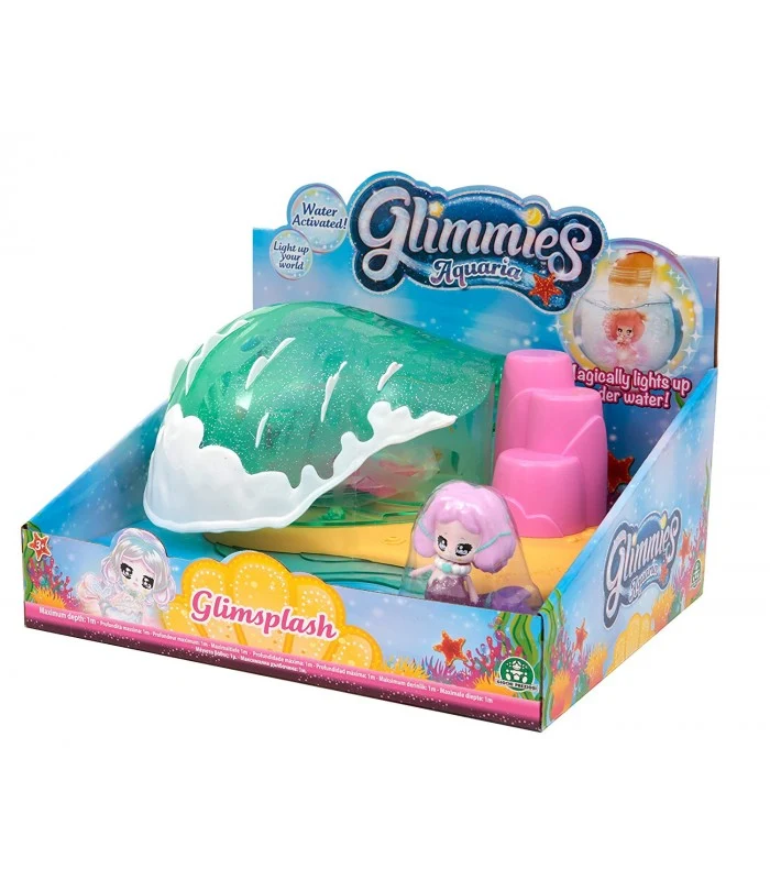Glimmies Aquaria Glim Splash Con Personaggio
