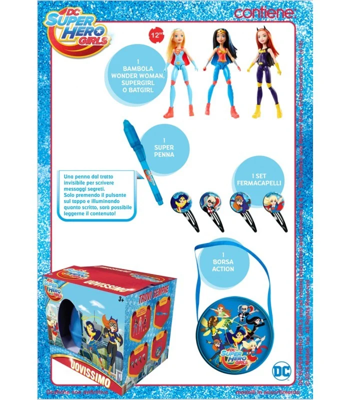 Uovissimo Dc Super Hero Girls 2017