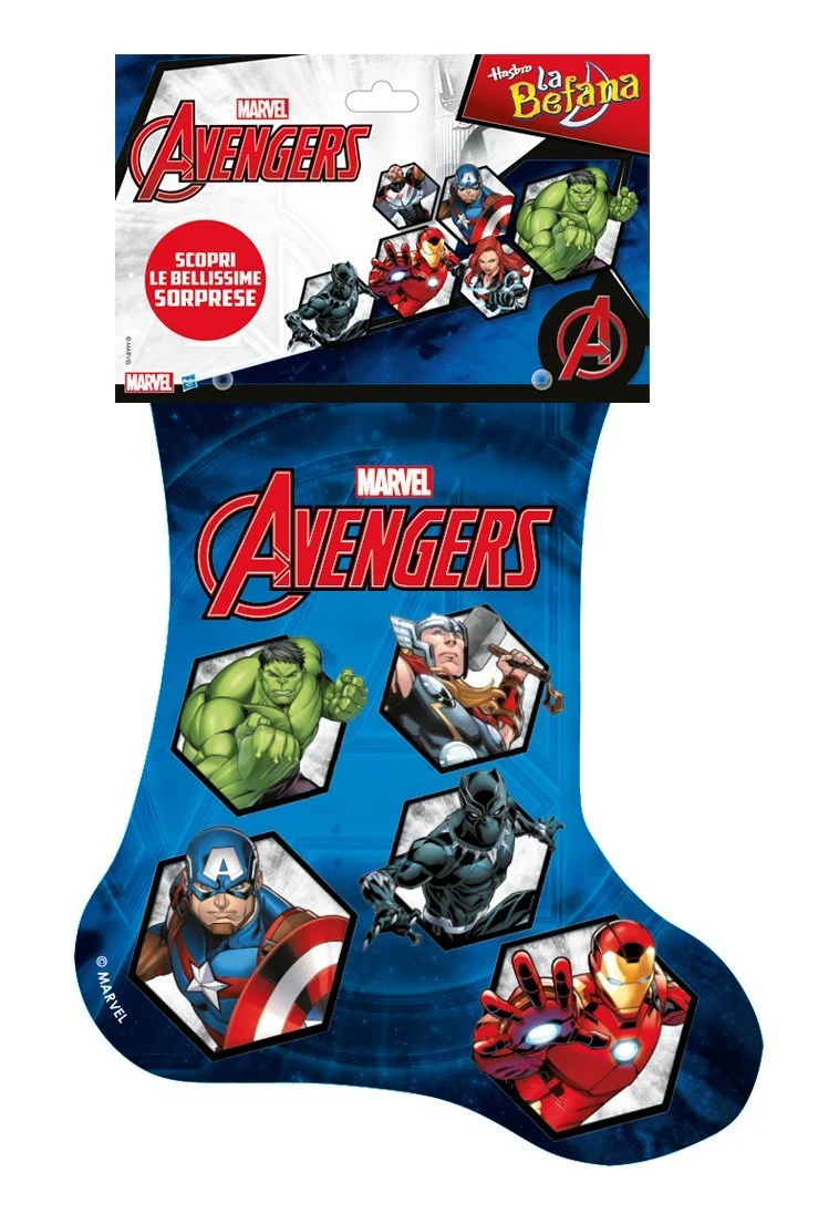 Calza Befana Avengers 2017 Hasbro