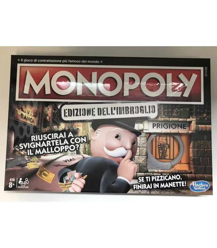 Hasbro Monopoly Edizione Dell'Imbroglio