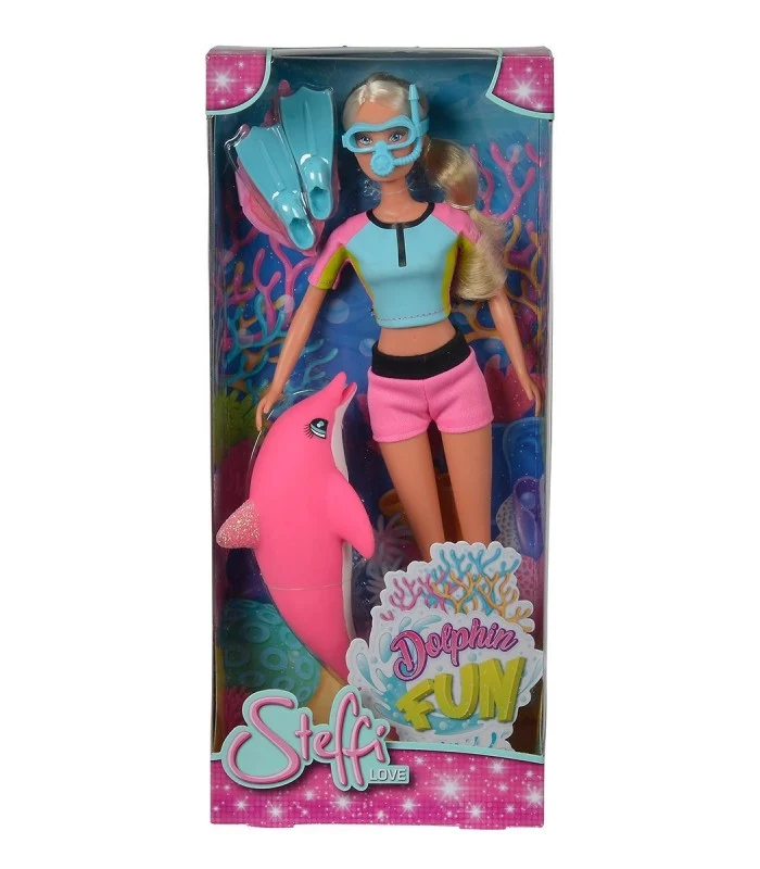 Bambola Steffi Love Con Amico Delfino