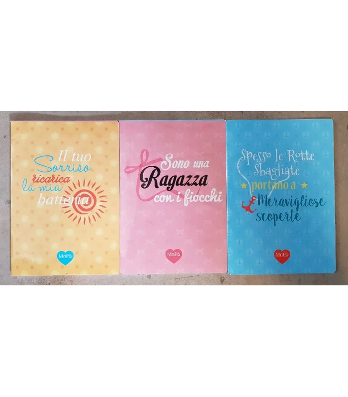 Quadernone Maxi Minipa' Con Frase Rigo 5m