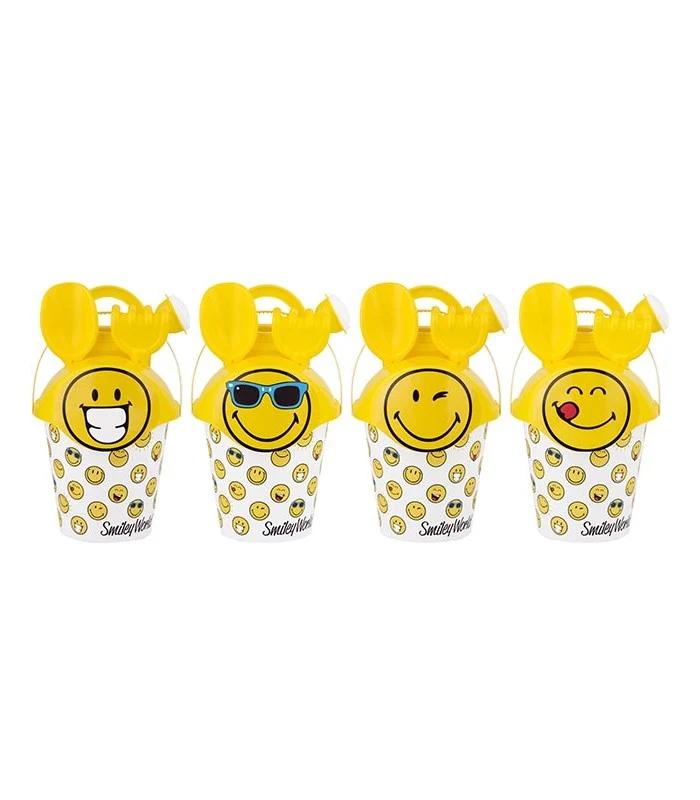 Set Mare Secchiello Smiley 4 Modelli