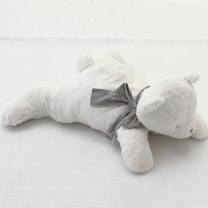 Peluche Nanan Batuffolo Sciarpa Grigia 70 Cm