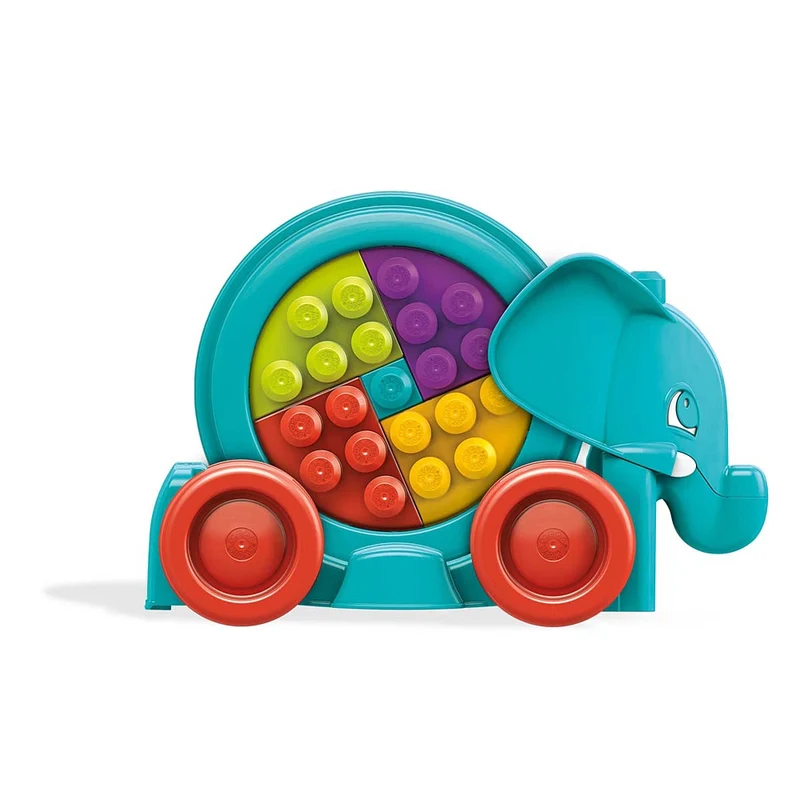 Gioco Mega Bloks Elephant Parade Verde Acqua