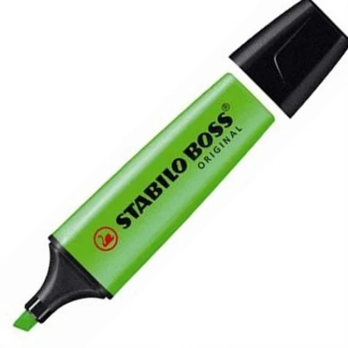 Evidenziatori Stabilo Boss Verde