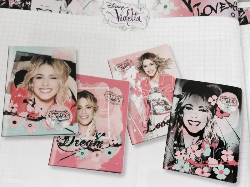 Quaderno Violetta A4 Rigo 1r