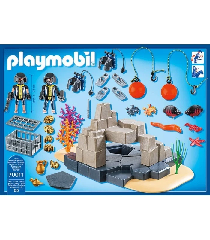 Playmobil 70011 Superset Unita' Speciale Dei Sommozzatori
